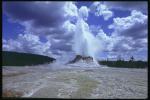 Clouds over the geyser valley