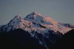 perpetual snow in the mountains
