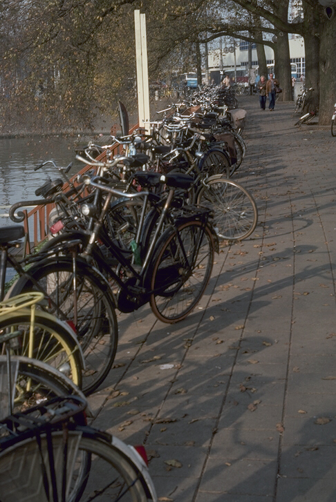 Bike parking in the Netherlands
