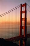 Fragment of Golden gates bridge footing