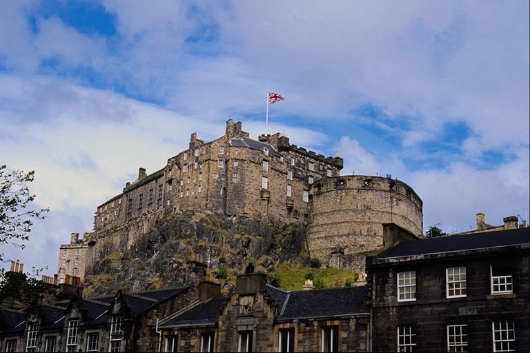 Photo of an ancient castle in the UK