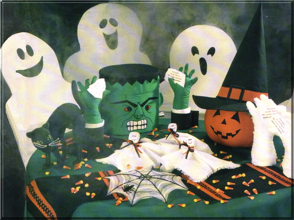 Picture with Halloween dress
