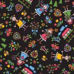 Children's theme with a fun print