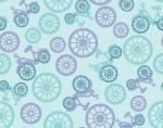 Children's theme with bicycles to create albums and postcards