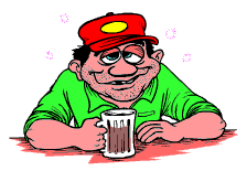 Мужик с выпивкой