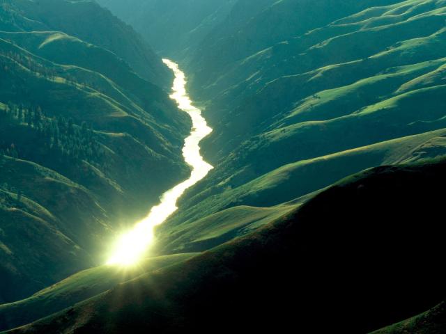 Sunlight Reflecting off the Salmon River_ Idaho.jpg
