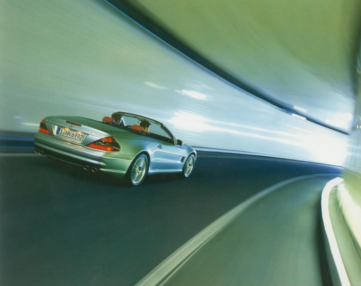 Miniature for desktop with cabriolet Mercedes