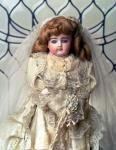 Photo of doll in the bride attire