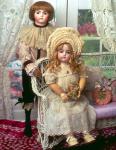 Picture with two dolls