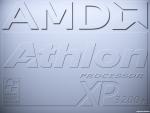 тема для рабочего стола с надписью AMD Athlon processor XP