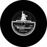 随着微软Windows 67的​​标志照片记录