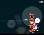图片为桌面Linux