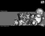 рисунок linux на заставке для рабочего стола