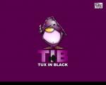 A fat penguin Tux on a picture to your desktop