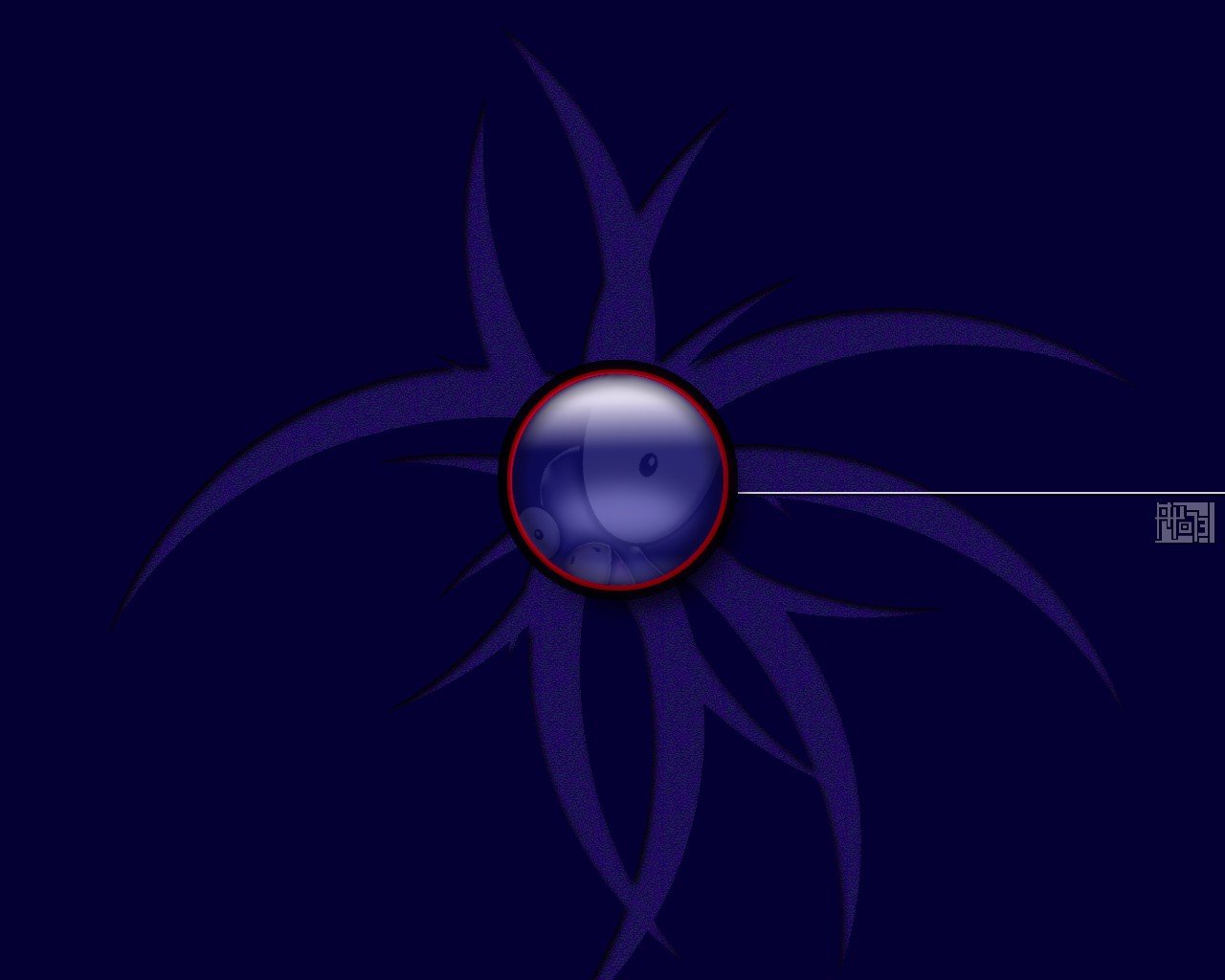 The abstract image for the desktop