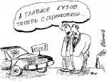 карикатура кузов с оцинковкой