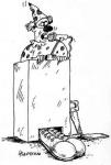 cartoon clown