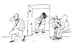 карикатура кабинет врача
