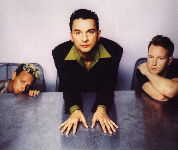 Стильное фото участников группы depeche mode