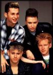 студийное фото английской группы depeche mode