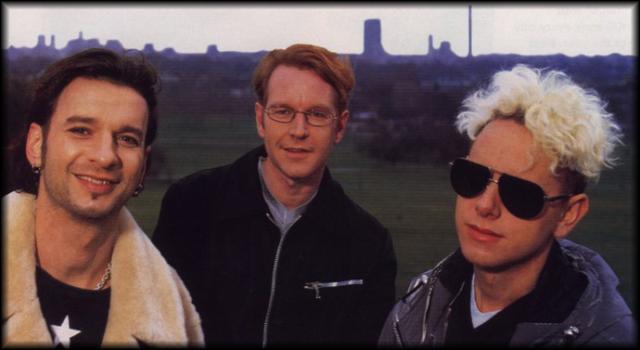 Фото группы depeche mode сделанное Антоном Корбайном